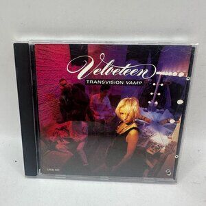 Transvision Vamp Velveteen CD Album 1989 UNI Records UNID-605